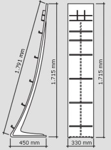 hello5 wandelbarer Prospektst�nder