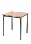 Sedus Leggero Tisch 70x70 Buche-Furnier / chrom