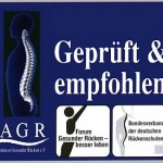 Auszeichnung der AGR ev Aktion-Gesunder-Rücken mit Zertifikat geprüfter zertifizierter Fachhändler für Büromöbel Bürostühle in Darmstadt